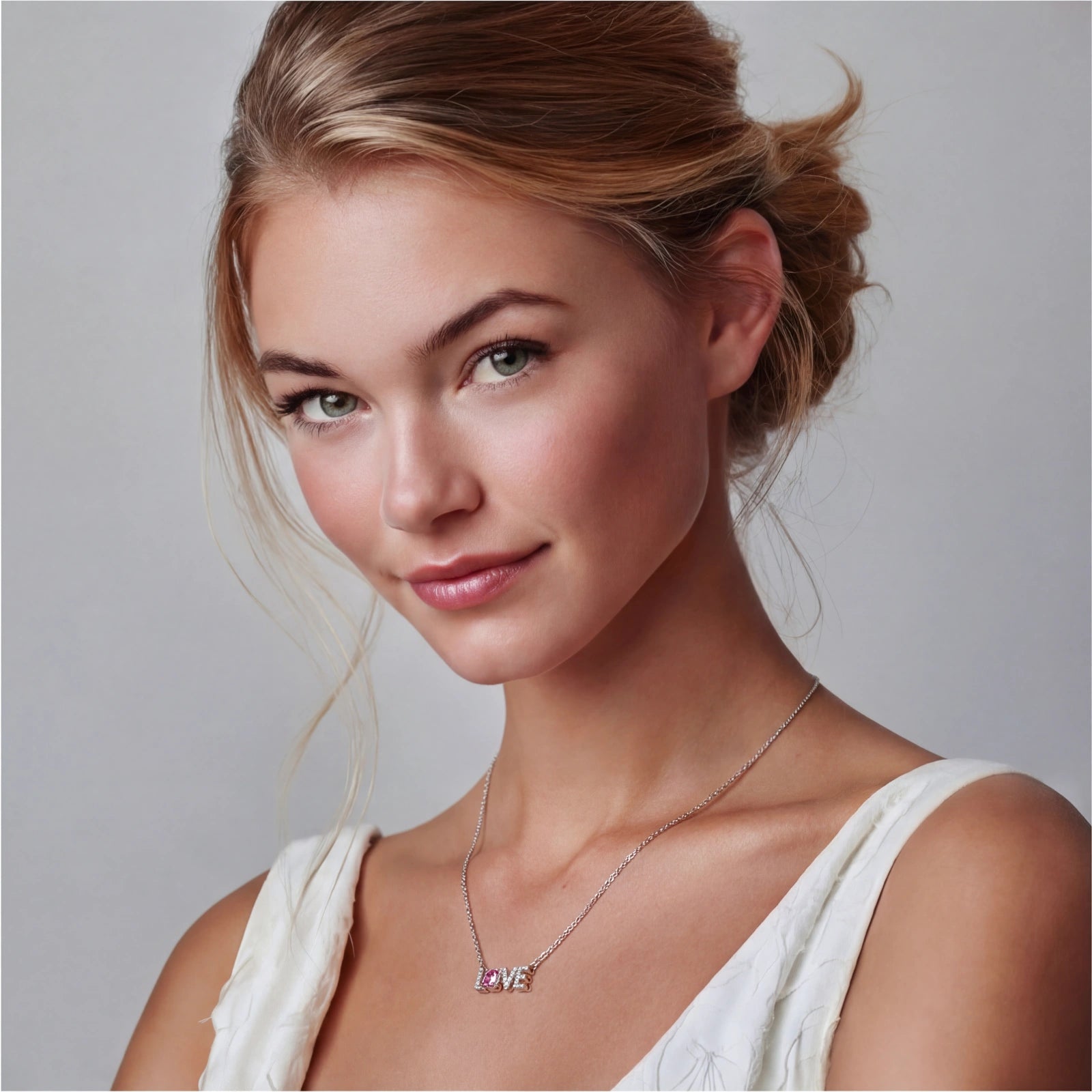 Love Statement Necklace - HILO ROJO