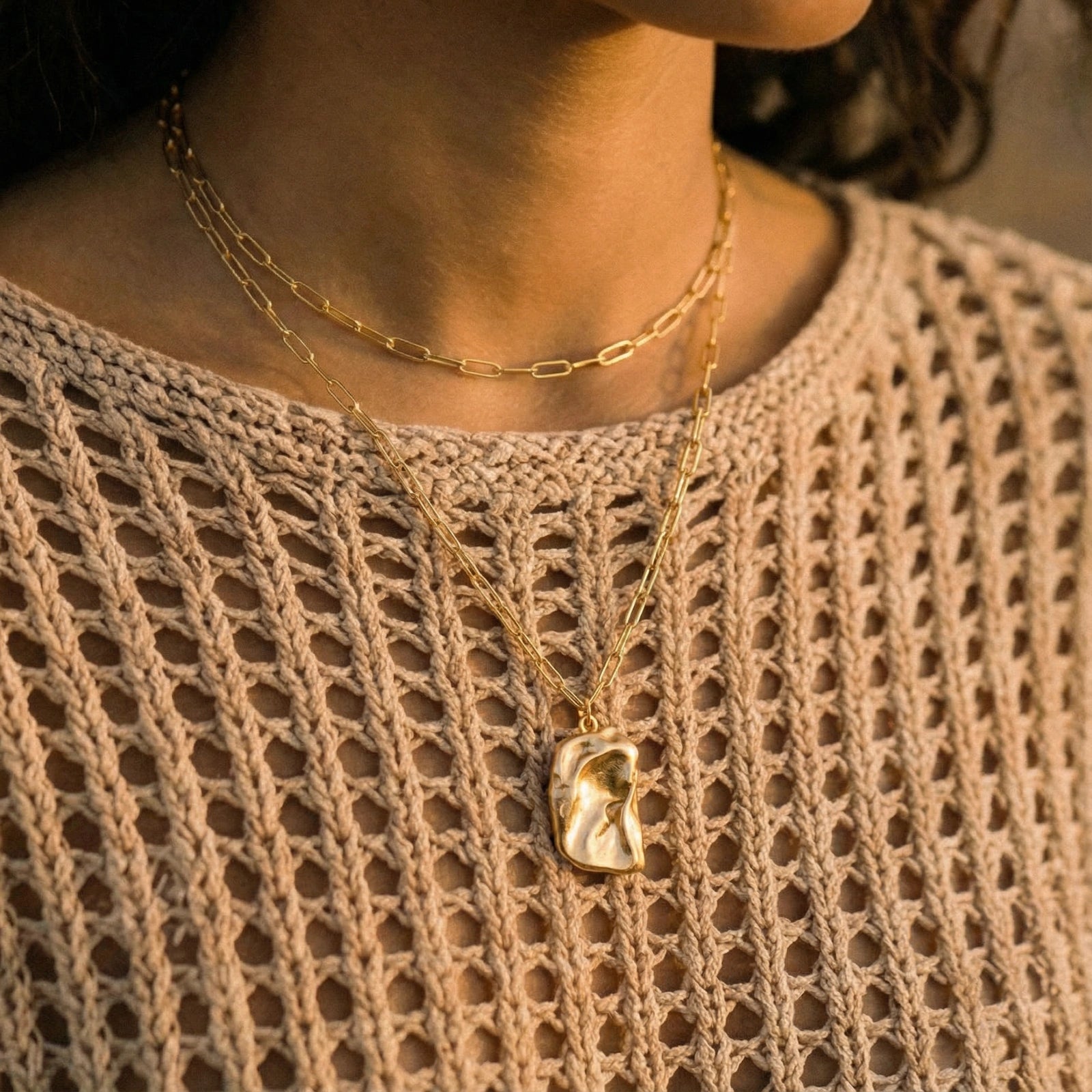 Molten Dreams Necklace - HILO ROJO