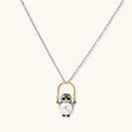 Wise Owl Pearl Necklace - HILO ROJO
