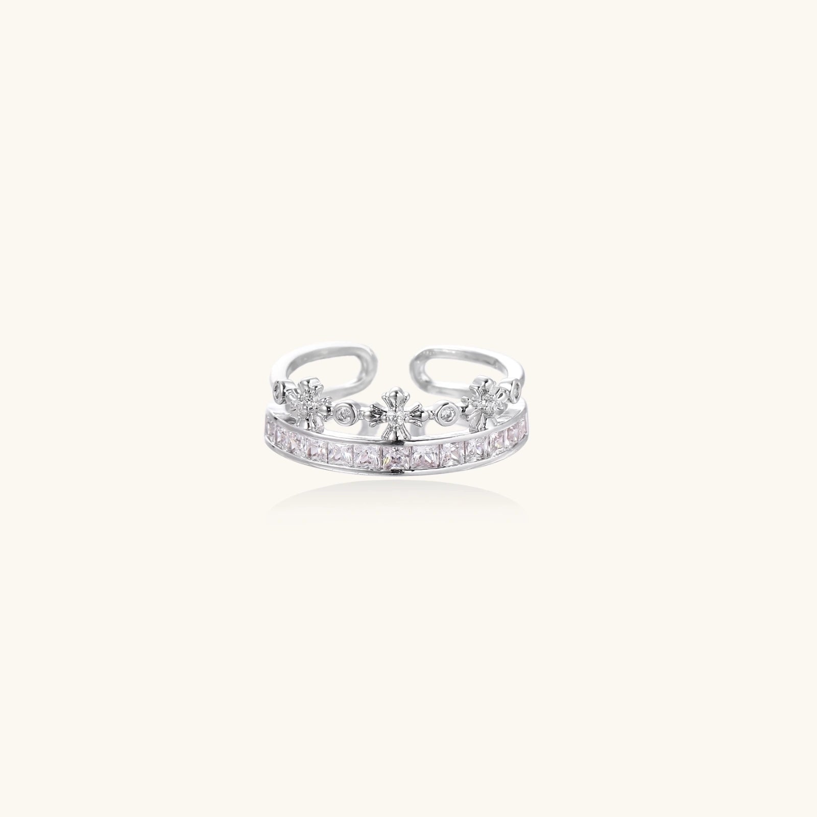 Royal Crown Ring - HILO ROJO