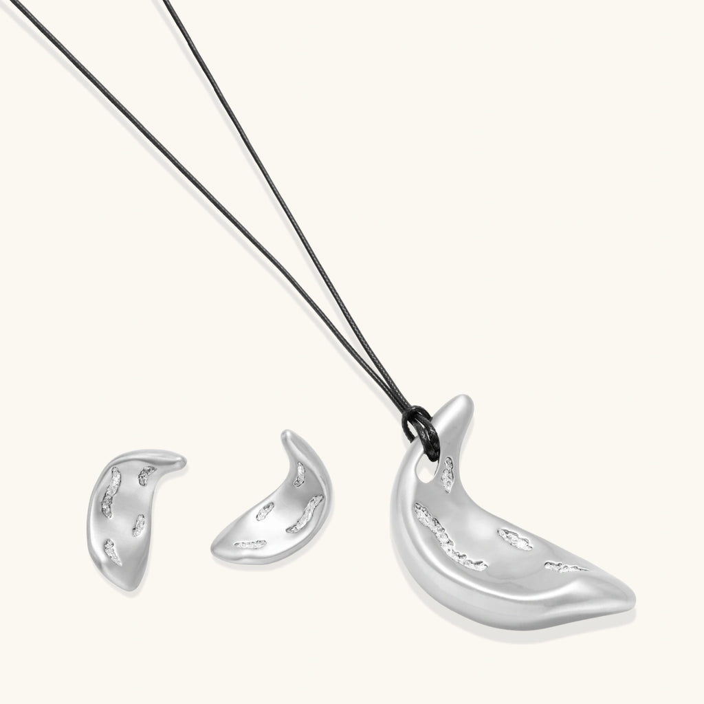 Lunar Phase Crystal Set - HILO ROJO