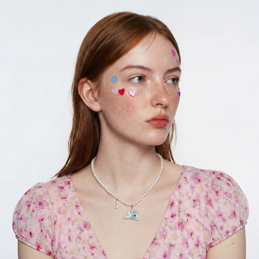 Kawaii Star Dreams Necklace - HILO ROJO