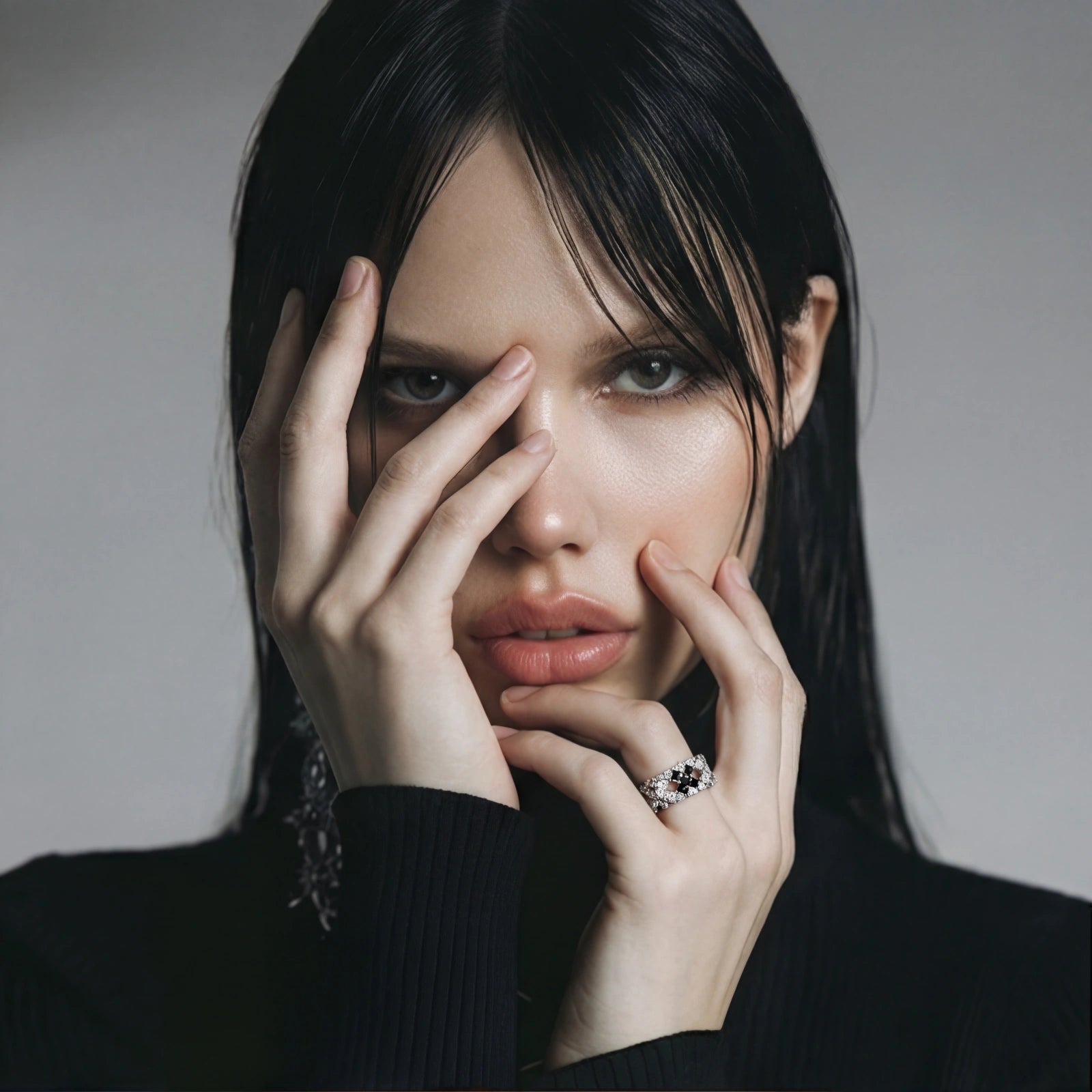 Checkmate Statement Ring - HILO ROJO