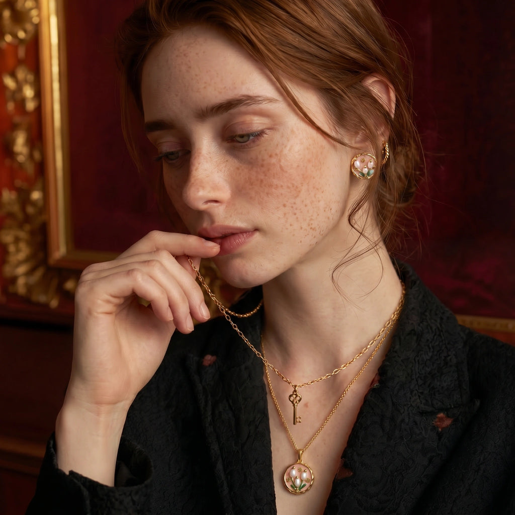Garden Dreams Pendant - HILO ROJO