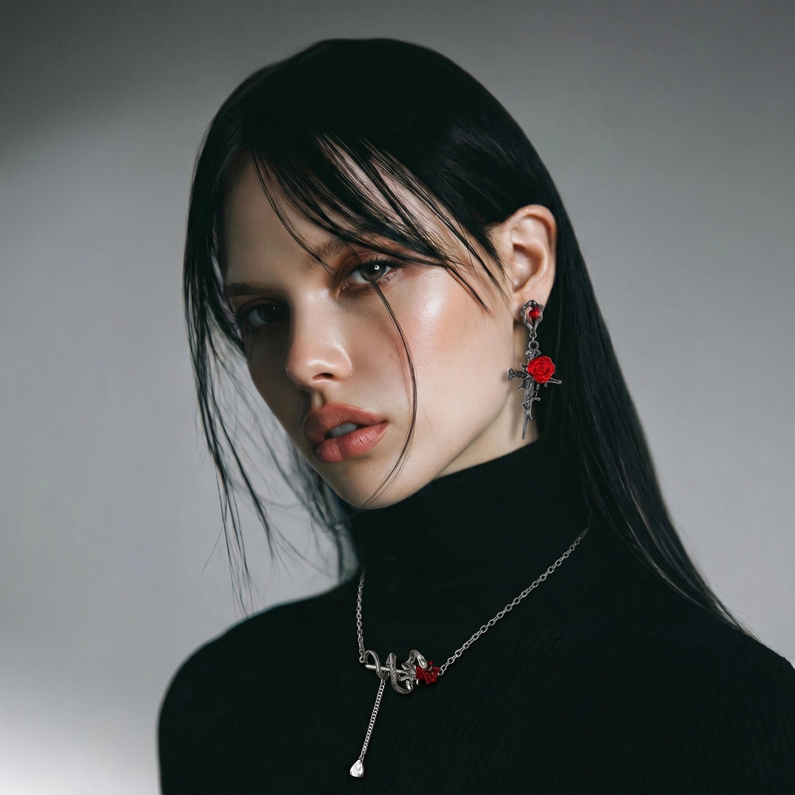 Serpent Mystique Necklace - HILO ROJO