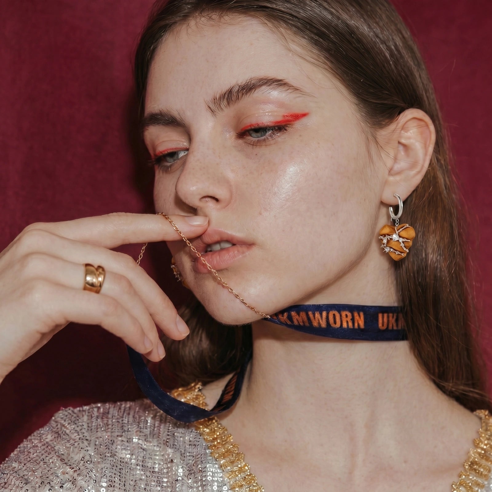 Thorned Heart Earrings - HILO ROJO