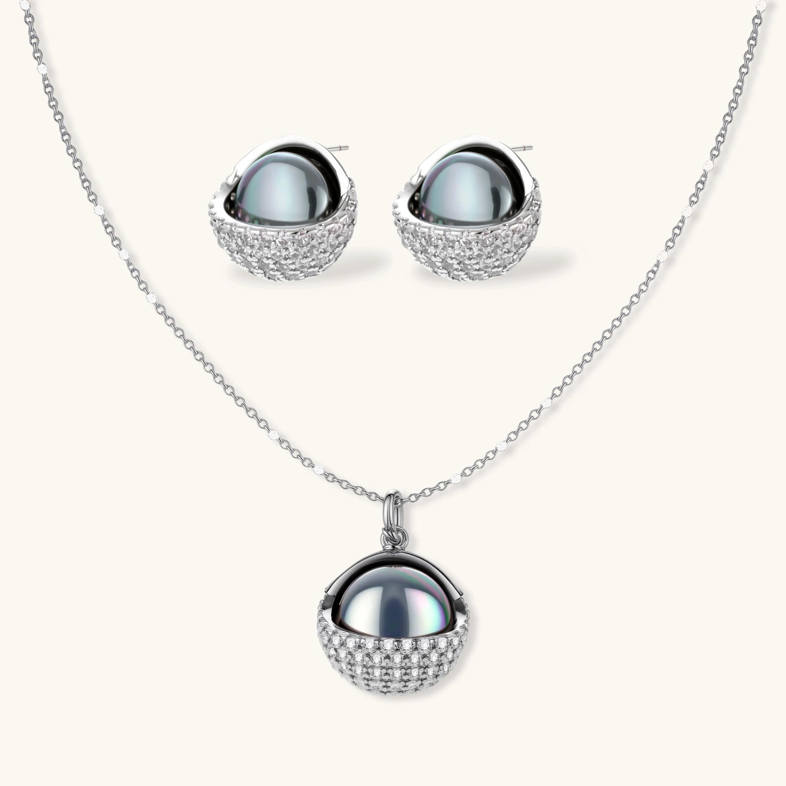Cosmic Sphere Jewelry Set - HILO ROJO