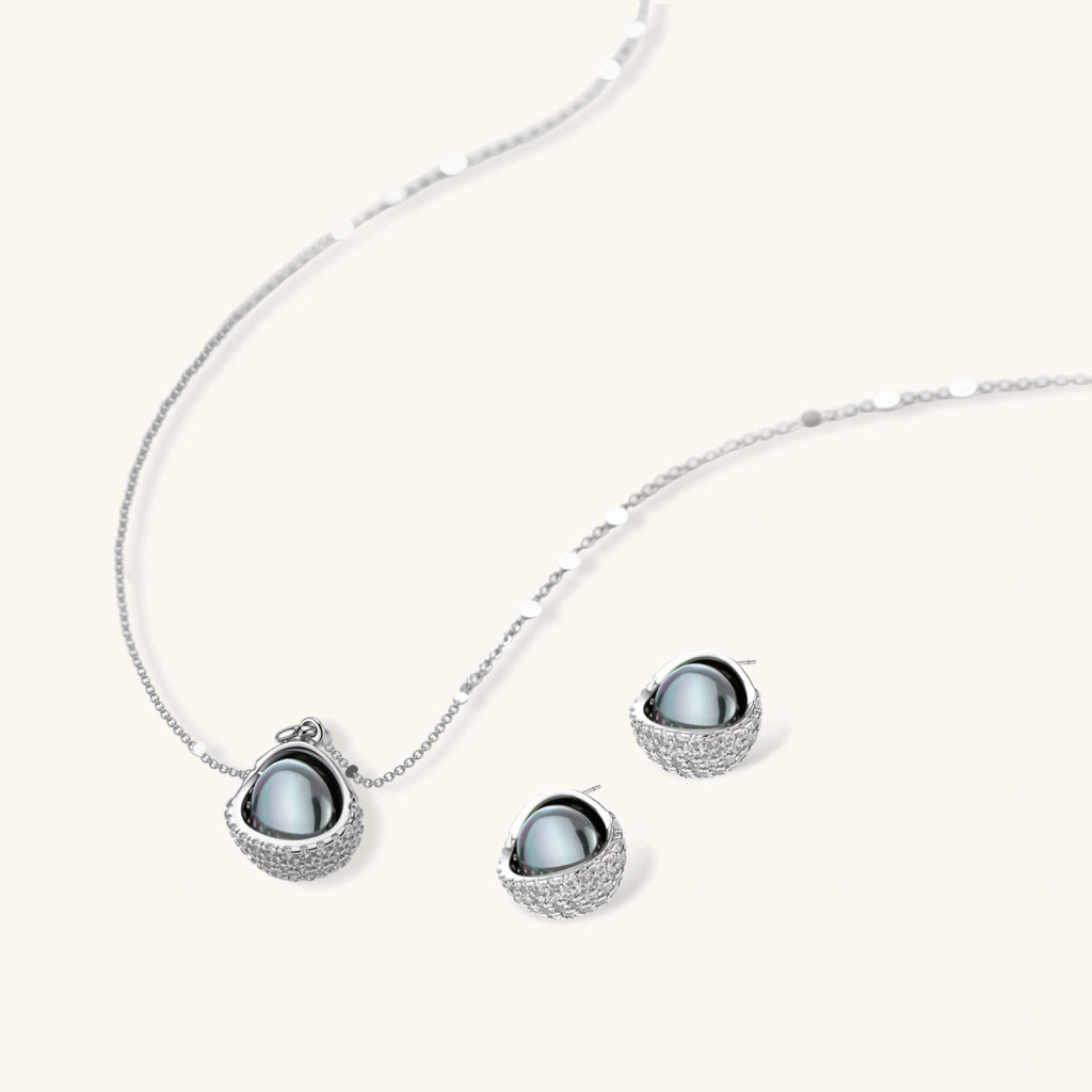 Cosmic Sphere Jewelry Set - HILO ROJO