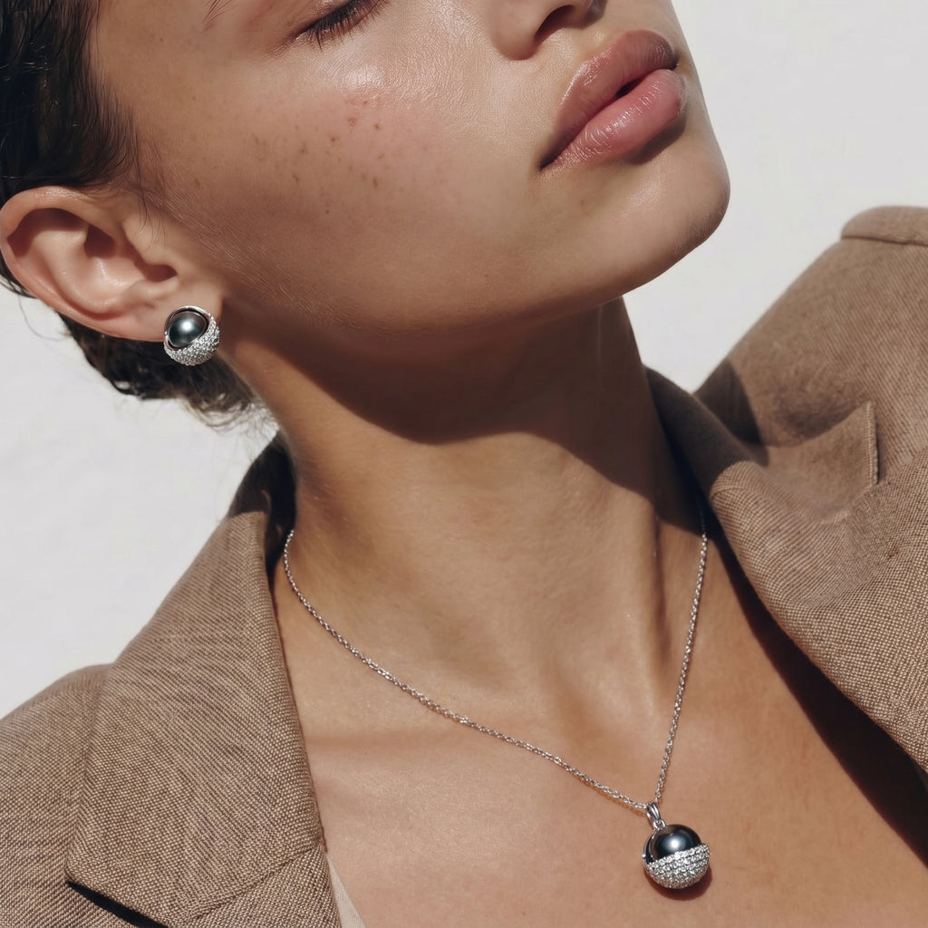 Cosmic Sphere Jewelry Set - HILO ROJO