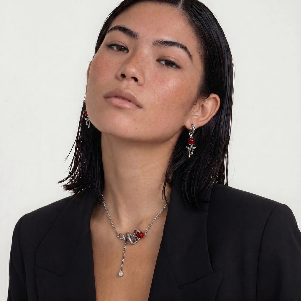Serpent Rose Set - HILO ROJO