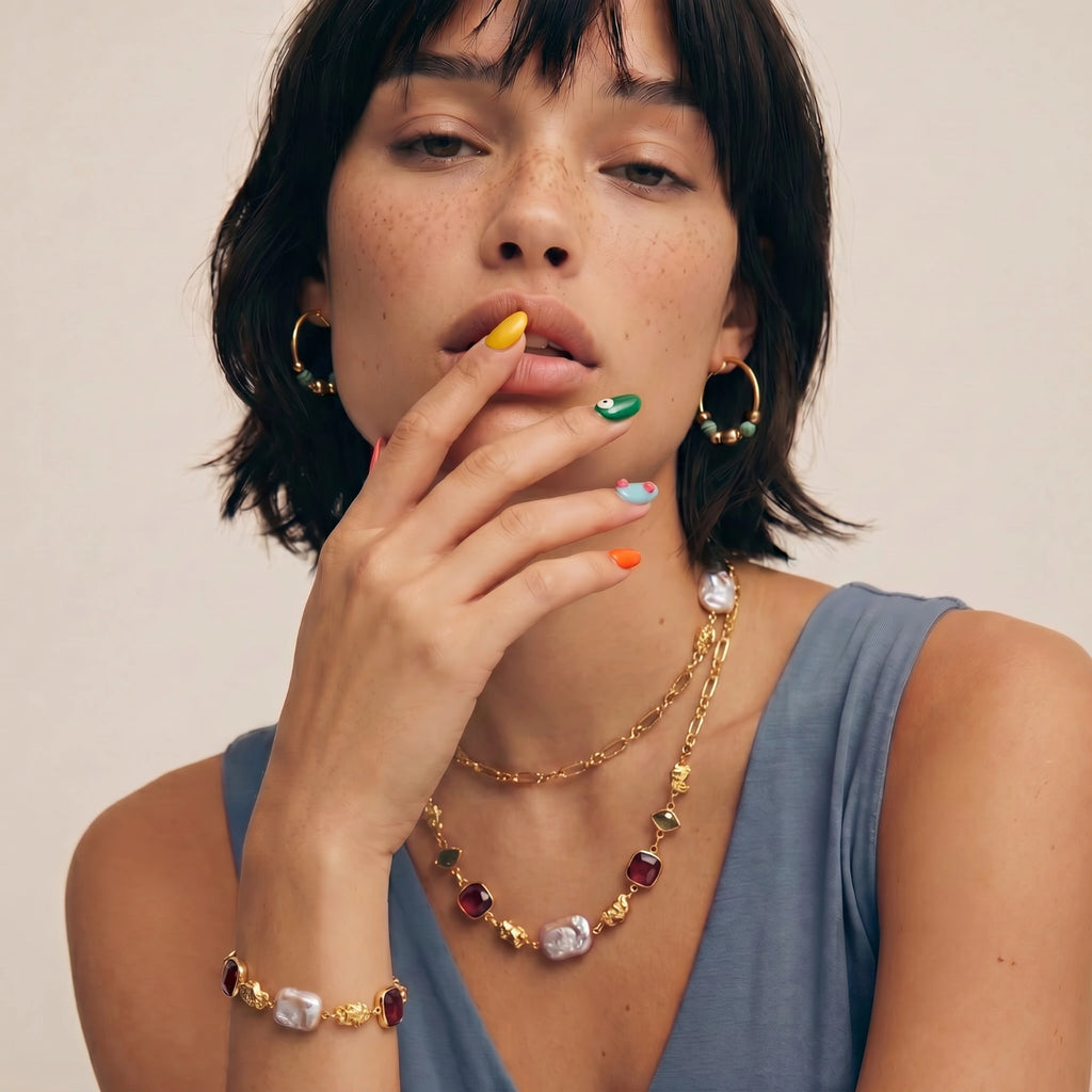 Baroque Dreams Necklace - HILO ROJO