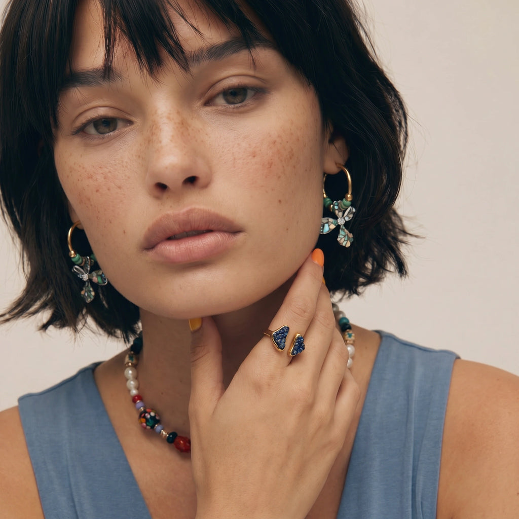 Stellar Embrace Ring - HILO ROJO