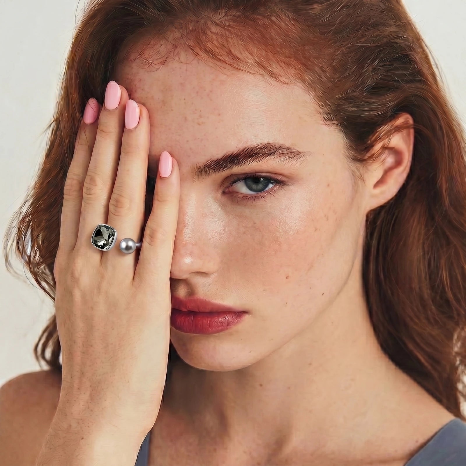 Dual Element Ring - HILO ROJO