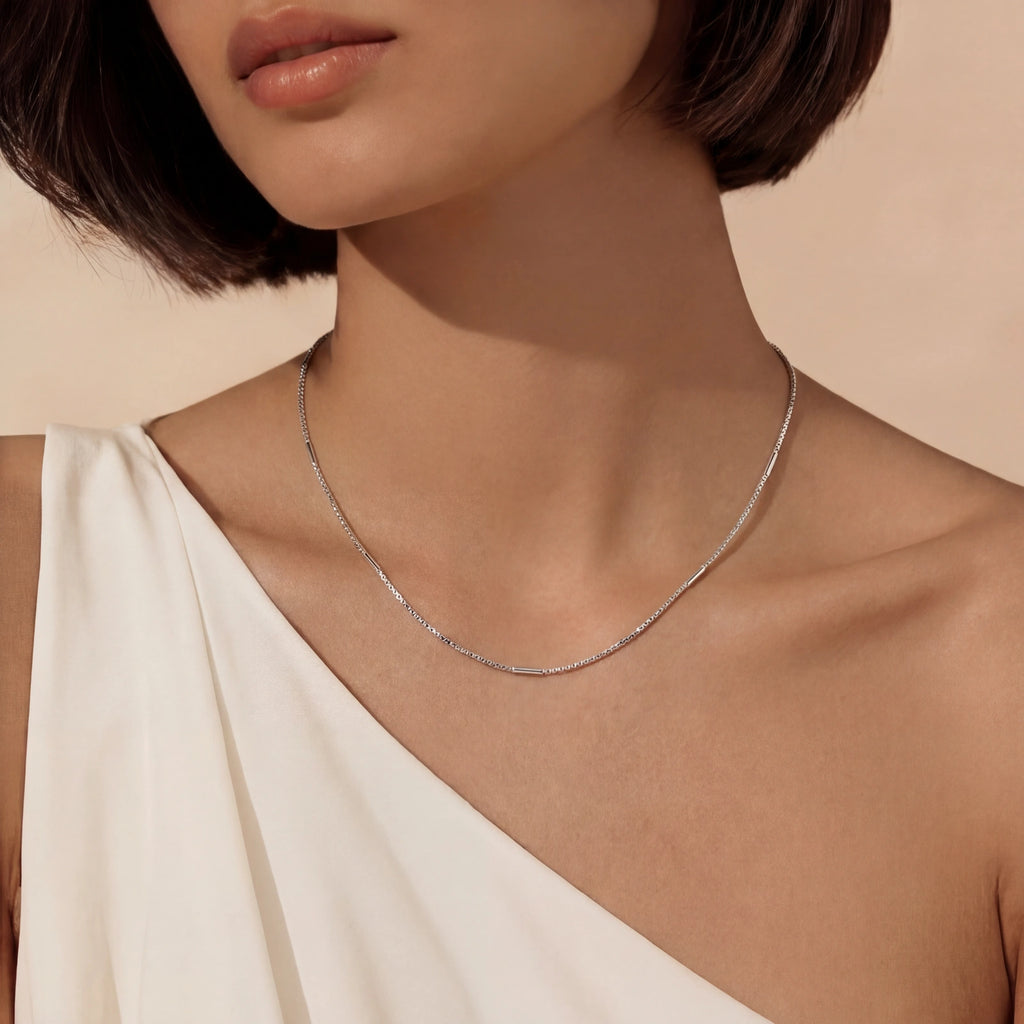 Rhythm Chain Necklace - HILO ROJO