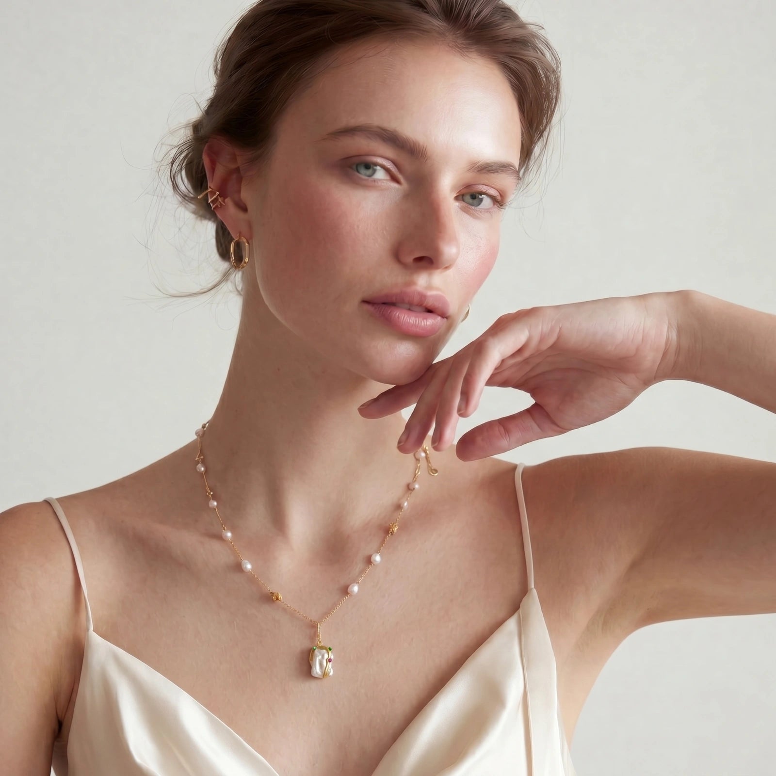 Baroque Bloom Necklace - HILO ROJO