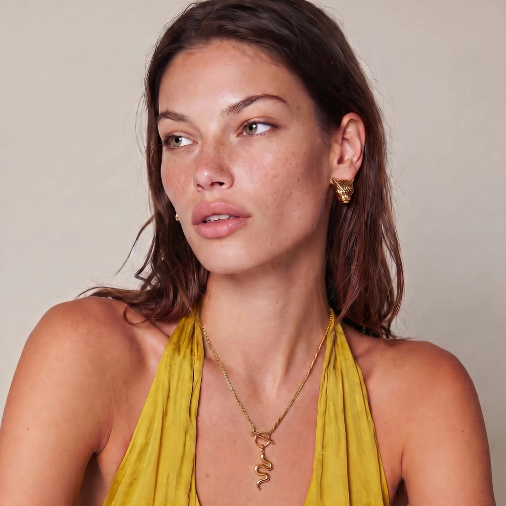 Serpent Power Necklace - HILO ROJO