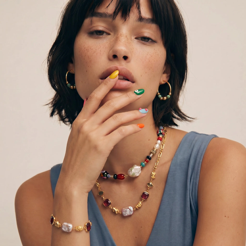 Royal Charm Bracelet - HILO ROJO