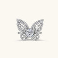 Metamorphosis Butterfly Moissanite Ring