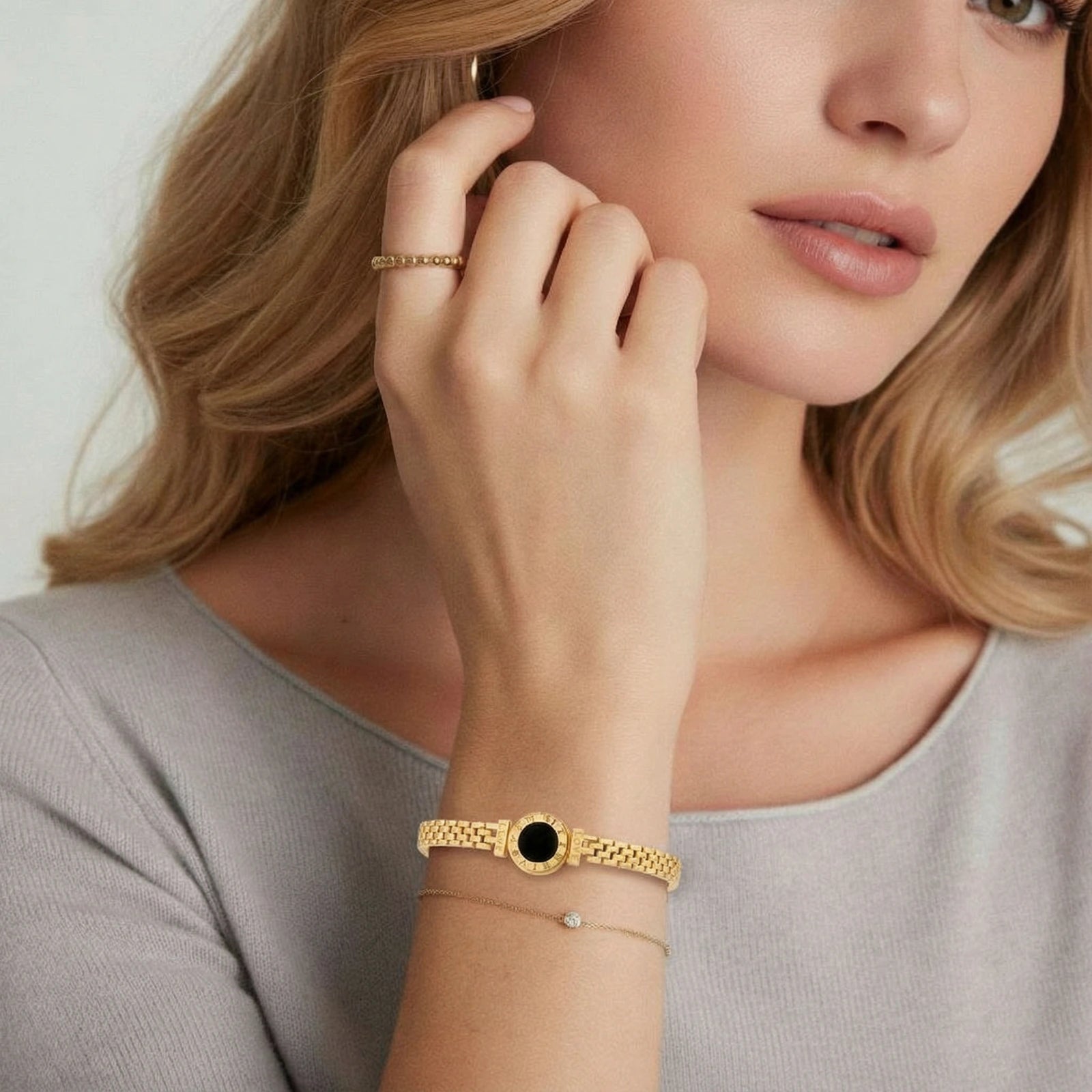 Eclipse Mesh Bracelet - HILO ROJO