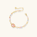 Rose Quartz Healing Bracelet - HILO ROJO