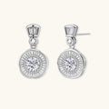 Celestial Moissanite Drop Earrings