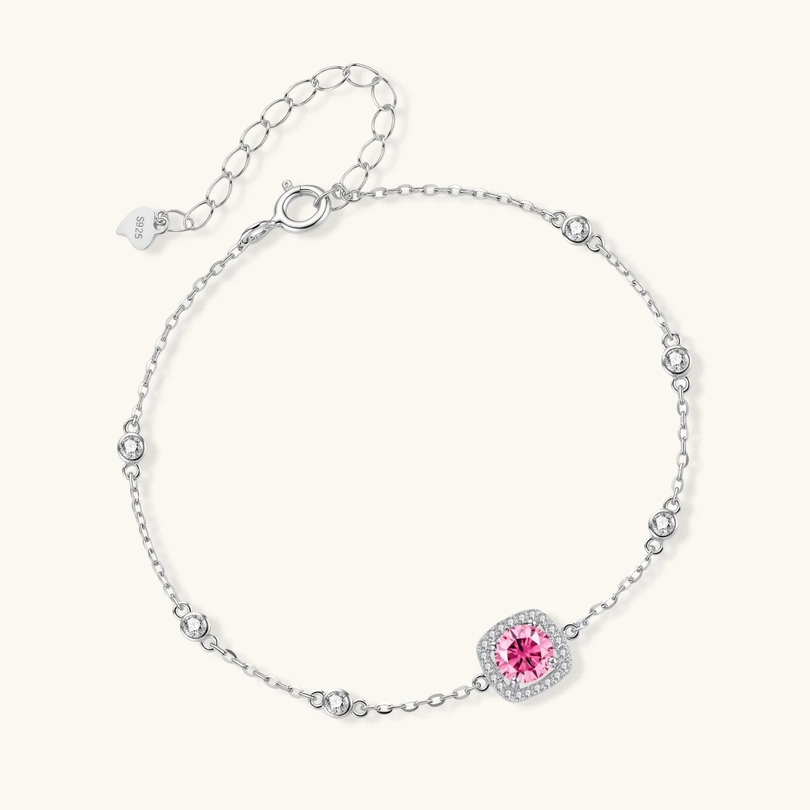 Blush Dreams Moissanite Bracelet